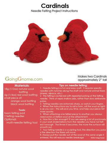 Cardinals PDF (instructions only)