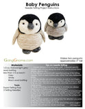 Penguin babies PDF (instructions only)