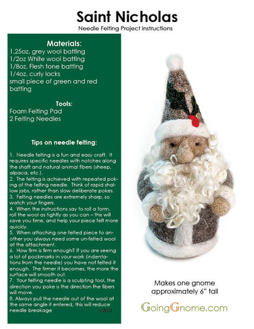 Saint Nicholas PDF (instructions only)